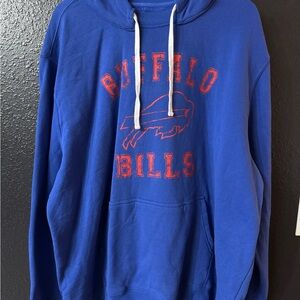 Blue Buffalo Bills Pullover Hoodie with Logo